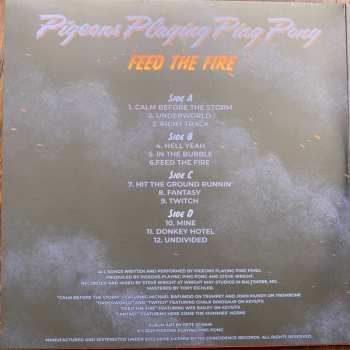 2LP Pigeons Playing Ping Pong: Feed The Fire LTD | NUM