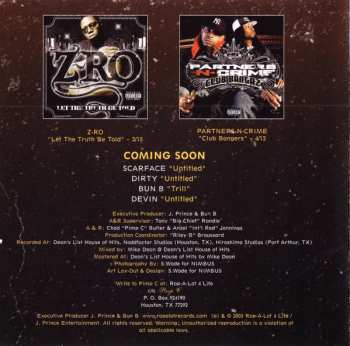 CD Pimp C: The Sweet James Jones Stories