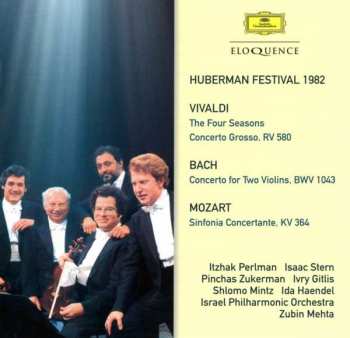 2CD Johann Sebastian Bach: The Huberman Festival 1982