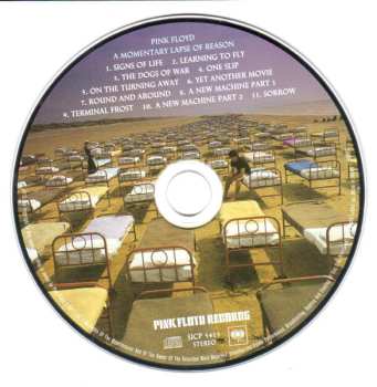 CD Pink Floyd: A Momentary Lapse Of Reason LTD | DIGI