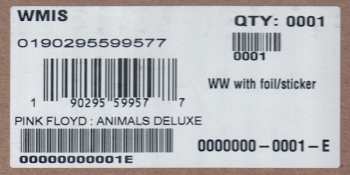 LP/CD/DVD/Box Set/Blu-ray Pink Floyd: Animals (2018 Remix) DLX | LTD