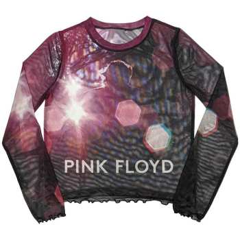 Merch Pink Floyd: Pink Floyd Ladies Long Sleeve T-shirt: Knebworth '90 (mesh) (x-small) XS