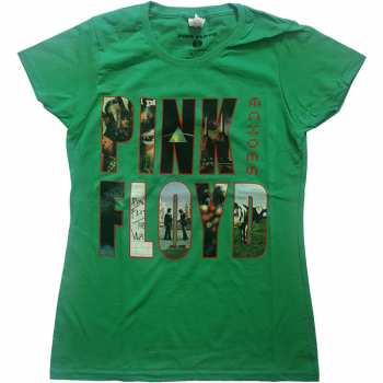 Merch Pink Floyd: Dámske Tričko Echoes Album Montage 