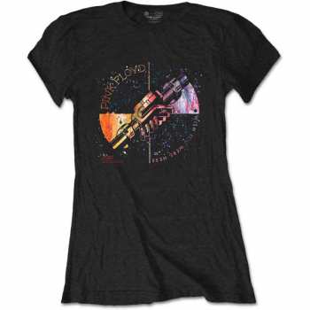 Merch Pink Floyd: Dámské Tričko Machine Greeting Orange  S