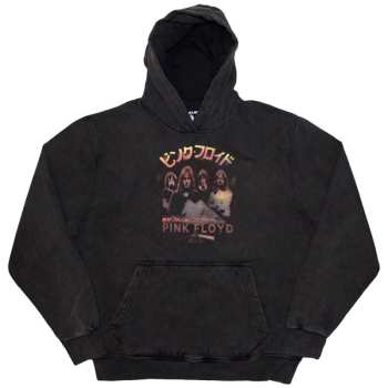 Merch Pink Floyd: Pink Floyd Unisex Pullover Hoodie: Japan Poster (wash Collection) (small) S