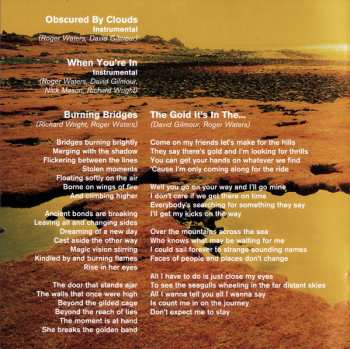 CD Pink Floyd: Obscured By Clouds (Music From La Vallée) = 雲の影 LTD