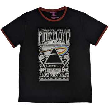 Merch Pink Floyd: Ringer Tričko Carnegie Hall Plagát