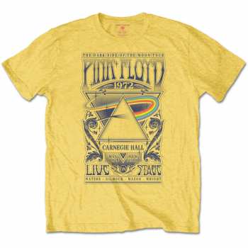 Merch Pink Floyd: Tričko Carnegie Hall Plakát  S