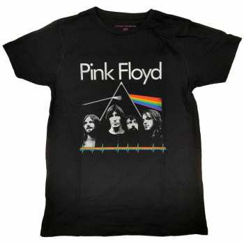 Merch Pink Floyd: Tričko Dark Side Of The Moon Band & Pulse  S
