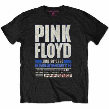 Merch Pink Floyd: Tričko Knebworth '90 Red 