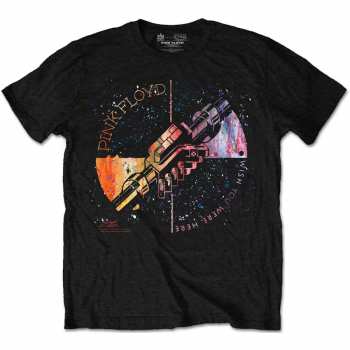 Merch Pink Floyd: Tričko Machine Greeting Orange  S