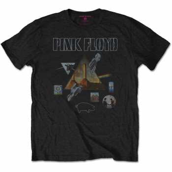 Merch Pink Floyd: Tričko Montage  S