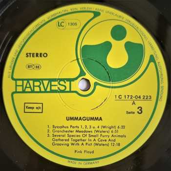 2LP Pink Floyd: Ummagumma