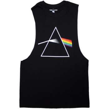 Merch Pink Floyd: Pink Floyd Unisex Vest T-shirt: Dark Side Of The Moon Album (black) (small) S
