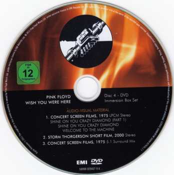 2CD/2DVD/Box Set/Blu-ray Pink Floyd: Wish You Were Here - Immersion Box Set LTD