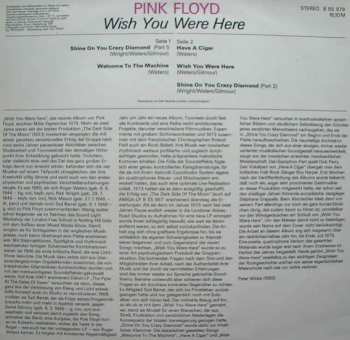 LP Pink Floyd: Wish You Were Here