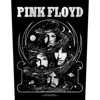 Merch Pink Floyd: Nášivka na chrbát Cosmic Faces 