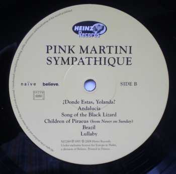 LP Pink Martini: Sympathique