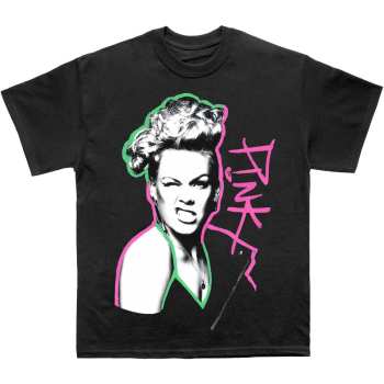 Merch Pink: Tričko Paint Pen