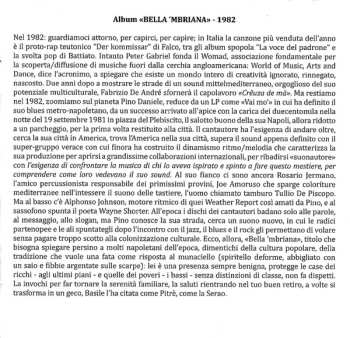 CD Pino Daniele: Bella 'Mbriana