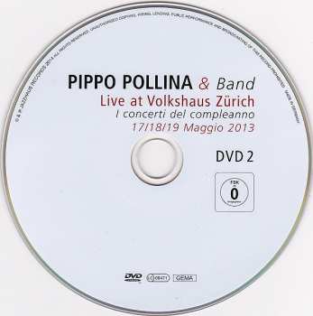 3DVD Pippo Pollina & Band: Live At Volkshaus Zürich