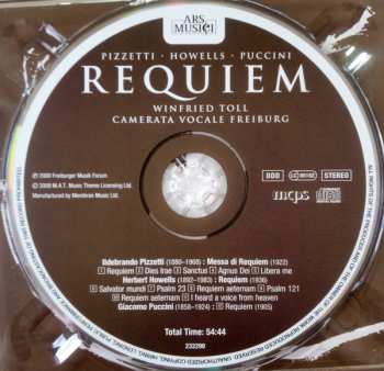 CD Giacomo Puccini: Requiem