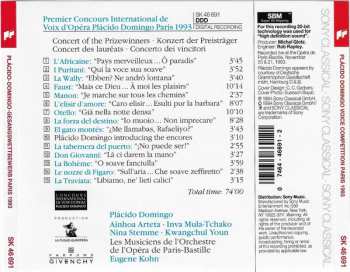 CD Placido Domingo: The First Placido Domingo International Voice Competition (Gala Concert)