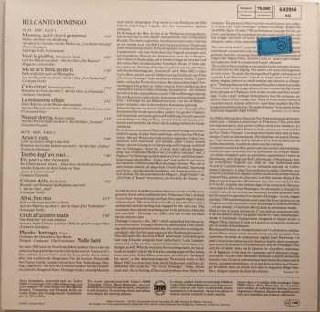 LP Placido Domingo: Belcanto Domingo
