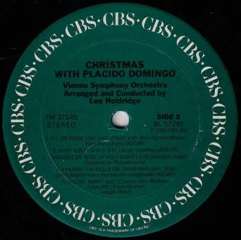 LP Wiener Symphoniker: Christmas With Placido Domingo