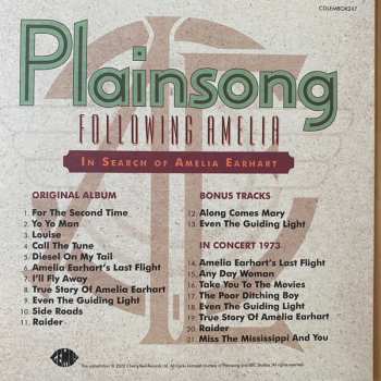 6CD/Box Set Plainsong: Following Amelia - The 1972 Recordings & More