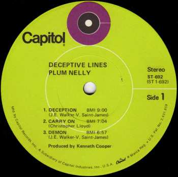 LP Plum Nelly: Deceptive Lines