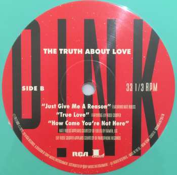 2LP P!NK: The Truth About Love CLR | LTD