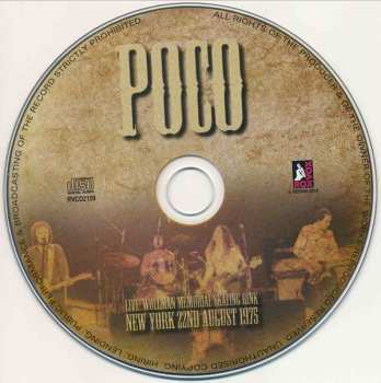 CD Poco: New York 22nd August 1975 (Live: Wollman Memorial Skating Rink)