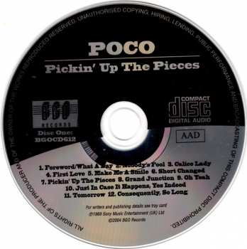 2CD Poco: Pickin' Up The Pieces / Poco
