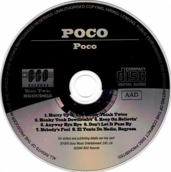 2CD Poco: Pickin' Up The Pieces / Poco