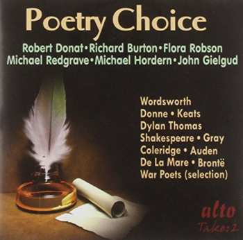 Album Poetry Choice: Legendary Voices Recite Great Poetry