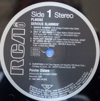 LP Pointer Sisters: Serious Slammin'