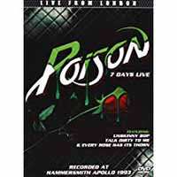 DVD Poison: 7 Days Live DIGI