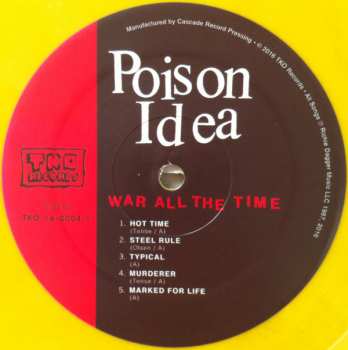 LP Poison Idea: War All The Time LTD | CLR