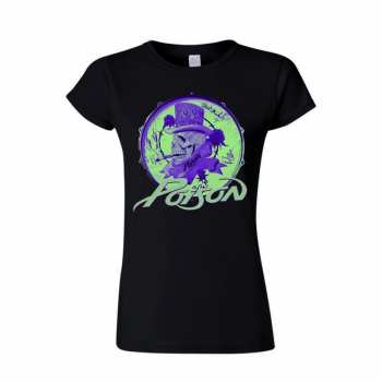 Merch Poison: Tričko Dámské Smoking Skull S