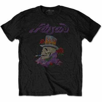 Merch Poison: Tričko Smoking Skull 