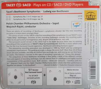 SACD Polish Chamber Philharmonic Orchestra: Tacet's Beethoven Symphonies Ludwig van Beethoven Symphonies No.1 & 2