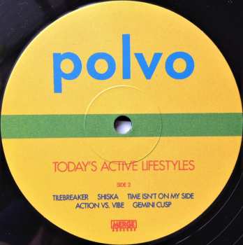 LP Polvo: Today's Active Lifestyles CLR