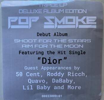 3LP Pop Smoke: Shoot For The Stars Aim For The Moon DLX