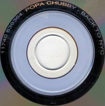 CD Popa Chubby: Back To New York City