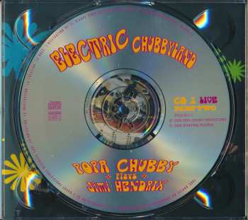 3CD Popa Chubby: Electric Chubbyland (Popa Chubby Plays Jimi Hendrix)