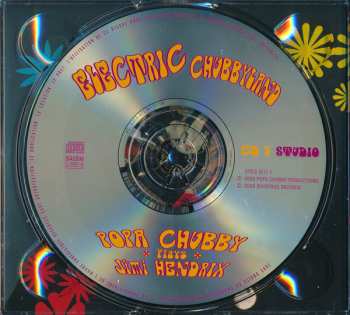 3CD Popa Chubby: Electric Chubbyland (Popa Chubby Plays Jimi Hendrix)