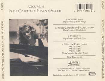 CD Popol Vuh: In The Gardens Of Pharao / Aguirre