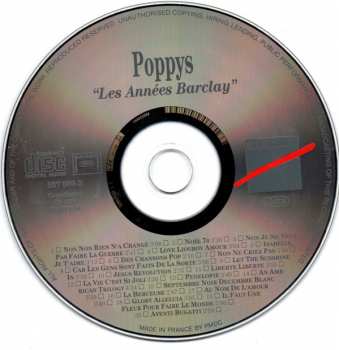 CD Poppys: Les Années Barclay