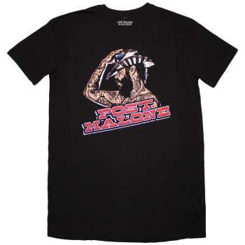 Merch Post Malone: Dámske Tričko Dress Cowboy Hat